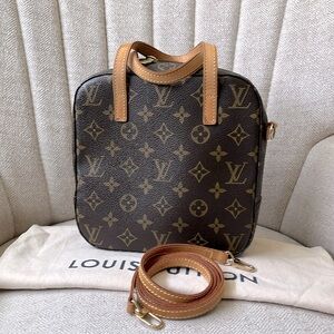 Louis Vuitton Spontini Monogram Canvas Handbag